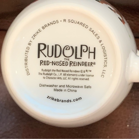 Rudolph the Red-Nosed Reindeer Ceramic Mug Rudolph Santa Christmas Tree Gifts - Picture 6 of 6